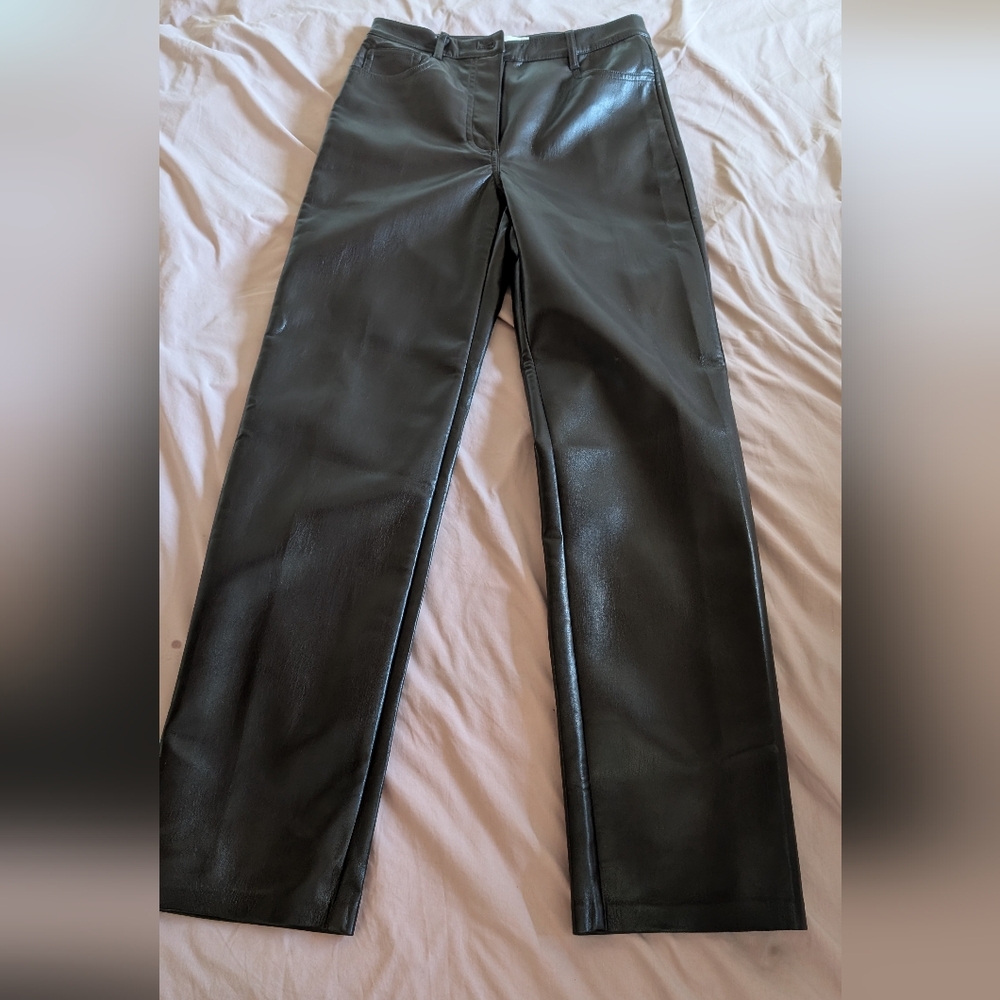 Wilfred Black Melina‎ vegan Leather Pants - Picture 2 of 5